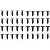 Resim Springsun 100 Adet Nilon Plastik Tırnaklı Klip, Ev Ve Otomobil Dekorasyonu Sabitleme İçin Araçsız Montajlı, 7.5mm Delik Uyumlu Tutucular 