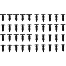 Resim Springsun 100 Adet Nilon Plastik Tırnaklı Klip, Ev Ve Otomobil Dekorasyonu Sabitleme İçin Araçsız Montajlı, 7.5mm Delik Uyumlu Tutucular 