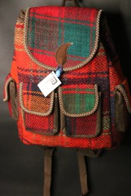 Resim Pujiva Etnik 4cep Sırt Kalite Dokuma Kilim Çanta En 35-boy:40 Cm Karışık/Çok Renkli 