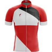 Resim Freysport Talon Bisiklet Forması - Kısa Kollu Kırmızı - Beyaz 