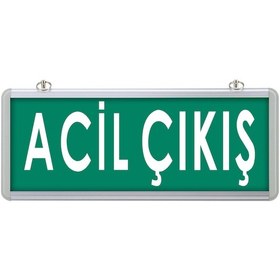 Resim Sg018 Çift Yönlü Acil Yönlendirme Armatürü Tdrtr 