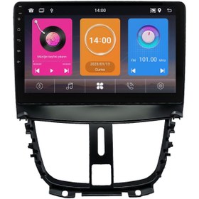 Resim Carvocal Peugeot 207 Android Multimedya Sistemi (2006-2012) CRV-4421XAA 