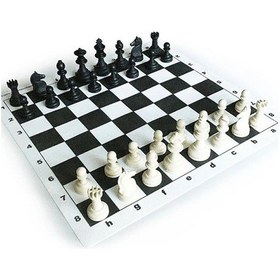 Resim Taşınabilir Pratik Rulo Satranç Seti Eğitici Öğretici Eğlenceli Stratejik Oyuncak Seti 