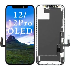 Resim Genos Iphone 12 Pro Uyumlu Lcd Ekran Dokunmatik Oled Panel Ekran 