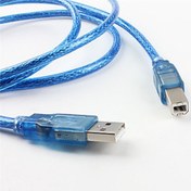 Resim Ti-Mesh Usb 2.0 Gold Açık Mavi Yazıcı Printer Kablosu - 1,8M 