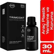 Resim Nasiol Trimcoat Araç Plastik Yenileyici,Onarıcı ve Koruyucu Nano Seramik Kaplama-2 Yıl Dayanım-30ml 