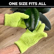 Resim 2 adet Mikrofiber Toz Eldiveni - Mercan Polar, Esnek ve Nefes Alabilir, Su Geçirmez Değil, Arabalar, Tekne, RV'ler, Havuzlar ve Ev Yüzeyleri için İdeal, Şükran Günü için Mükemmel 