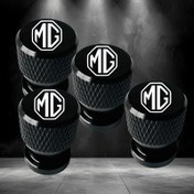 Resim MG için 4 Adet Metal Araba Jant Valfi Kapakları - Dayanıklı ve Yenilikçi Kolay Modifikasyon, MG G4 EV, MG S5, MG ZS, MG HS gibi modeller için uygun, Hayranların İlk Tercihi 