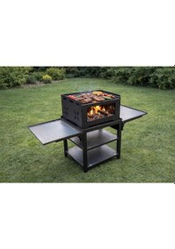 Resim Tezgâhlı Fırınlı Barbekü Siyah 