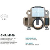 Resim Genon-Gnrm069 Alternatör Konjektor Mitsubishi Tip 12V Gm / Chevro 542473841 