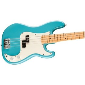 Resim Fender Player Iı Precision Bass Akçaağaç Klavye Aquatone Blue Bas Gitar 