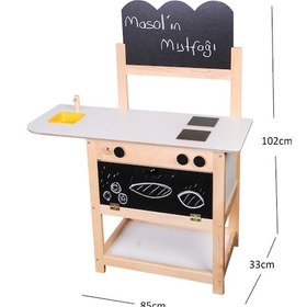 Resim Ahşap Mutfak Seti 