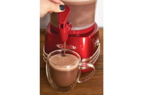 Resim Kırmızı Renkli Çok Fonksiyonlu Sıcak Içecek Makinesi 