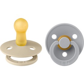 Resim Bibs Colour İkili Kauçuk Emzik-Vanilla/Cloud 6-18 Ay 