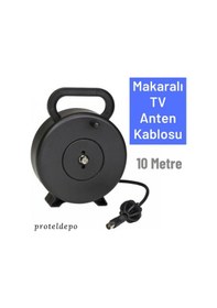 Resim Tv Anten Kablosu Makaralı Hazır Kablo 10 Metre 