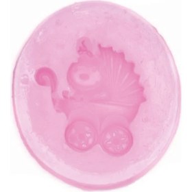 Resim Pastry Planet Bebek Arabası Şeker Hamuru Silikon Kalıbı 