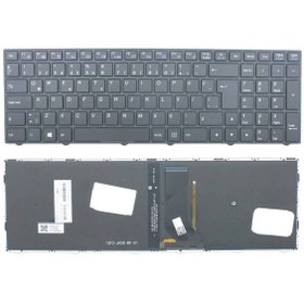 Resim İNFOSTAR Clevo N250ju Uyumlu Notebook Klavyesi - Siyah - Tr - Backlit 
