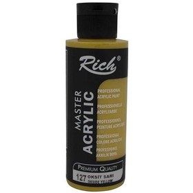Resim Rich Akrilik Boya Master 120 CC Oksit Sarı 120-127 