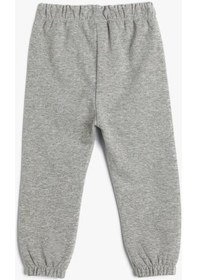 Resim Koton Erkek Bebek Basic Jogger Eşofman Altı Beli Lastikli Baskı Detaylı 001 