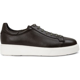 Resim Deery Hakiki Deri Haki Erkek Sneaker Ayakkabı 