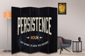 Resim Motivasyon Tasarımlı Özel Tasarım Paravan Room Divider 180 x 200 cm 
