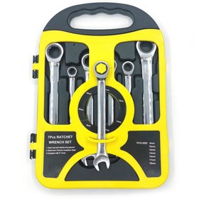 Resim Genel Markalar 7 Parça Cırcırlı Kontra Anahtar Seti Takımı Profesyonel 