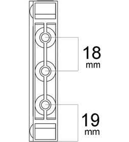 Resim Pvc Pencere Menteşesi Pimapen 75mm Beyaz Plastik Değildir 