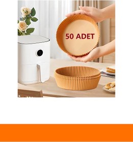 Resim Letsii Fritöz Pişirme Kağıdı 50 Adet Yağsız ve Yapışmaz 
