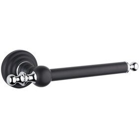 Resim Saray Banyo Saray Pirinç Açık Tuvalet Kağıtlığı Artemis Siyah 