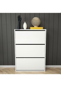 Resim Belen Ayakkabılık Beyaz 