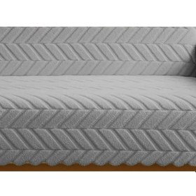 Resim 1 Adet Royam Peluş Pamuklu Sünger Tabanlı Kaymaz Koltuk Çekyat Örtüsü 160 X 210 Gri 