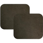 Resim Knsz oturma minderi 2 li zengin&mağrur&uslu kahve penye kumaş tel bar sandalyesi için 