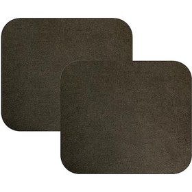 Resim Knsz oturma minderi 2 li zengin&mağrur&uslu kahve penye kumaş tel bar sandalyesi için 