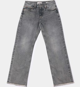 Resim Straight Fit Kadın İndigo Jean Pantolon 