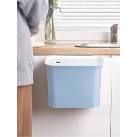 Resim Mutfak Dolap Kapağı Askılı Çöp Kutusu, Şık ve Kullanışlı Depolama Çözümü 