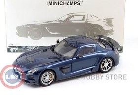 Resim 1:18 Minichamps 2013 Mercedes Benz SLS AMG BLACK SERIES – DAYTONA 
