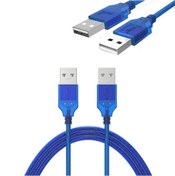 Resim Wozlo USB İki Ucu Erkek Kablo 60 CM Kargo Bedava! Aynı Gün Kargo! 24 Saatte Adrese Teslim
