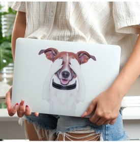 Resim Apple Uyumlu MacBook Air M1 Kılıf 13inç Dog01nl Touchıdli M1 Air A2337 A2179 A1932 İle Uyumlu Açık Mavi 