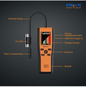 Resim Elitech Infrımate D Gaz Kaçak Arama Dedektörü 