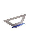 Resim Yunboo Stahl Ahşap Çizim Üçgen Çizgici 140mm - Eşkenar/slant Çizim, İngiliz/avrupa Ölçü, Endüstriyel Ahşapçılık Gereci Mavi 