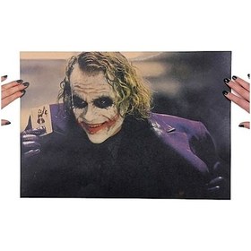 Resim Joker Dark Knight Heath Ledger Kraft Poster Af013 