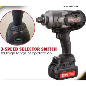 Resim Rotake 3/4 Akülü Somun Sökme Sıkma Makinesi 1700 Nm 
