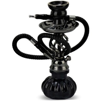 Orta Boy Kutulu İthal Nargile Seti Full İçimlik Set 55Cm (2