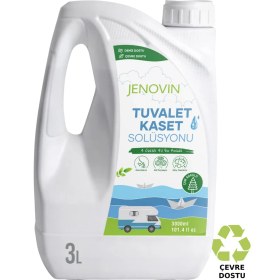 Resim Jenovin Karavan Tekne Yat Tuvalet Wc Kaset Atık Kimyasalı Çam Kokulu 3 L 