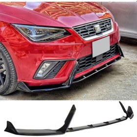 Resim Seat İbiza Mk5 Lenz Race Cup Ön Lip 3 Parça Piona Black 2017 Ve Üzeri Karlık+bodykit+ek 