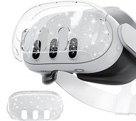 Resim Qoosea Meta Quest 3 için kılıf VR kabuk kapak Oculus Quest 3 Anti Scratch Anti toz Anti şok aksesuarları su geçirmez Quest 3 kulaklıklar 