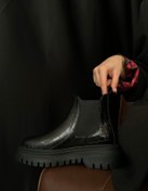 Resim Mupa Shoes Kadın Bot SİYAH CROCO 