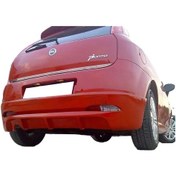 Resim Fiat Punto Grande Arka Ek Mat Siyah Plastik Karlık 