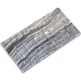 Resim Dekoratif Sunumluk Antrasit Doğal Mermer Taş - 27x16 Cm 