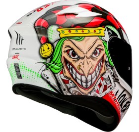 Resim mt Targo Joker A0 Full Face Motosiklet Kaskı XL 
